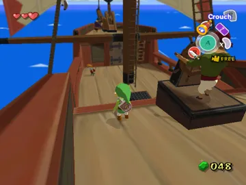 Legend of Zelda, The - The Wind Waker screen shot game playing
